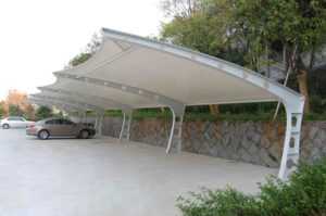 Steel Canopies and car parking